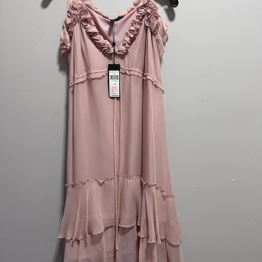 CBG Maxazria Caden Dress XXS Blush Pink – NWT HMC